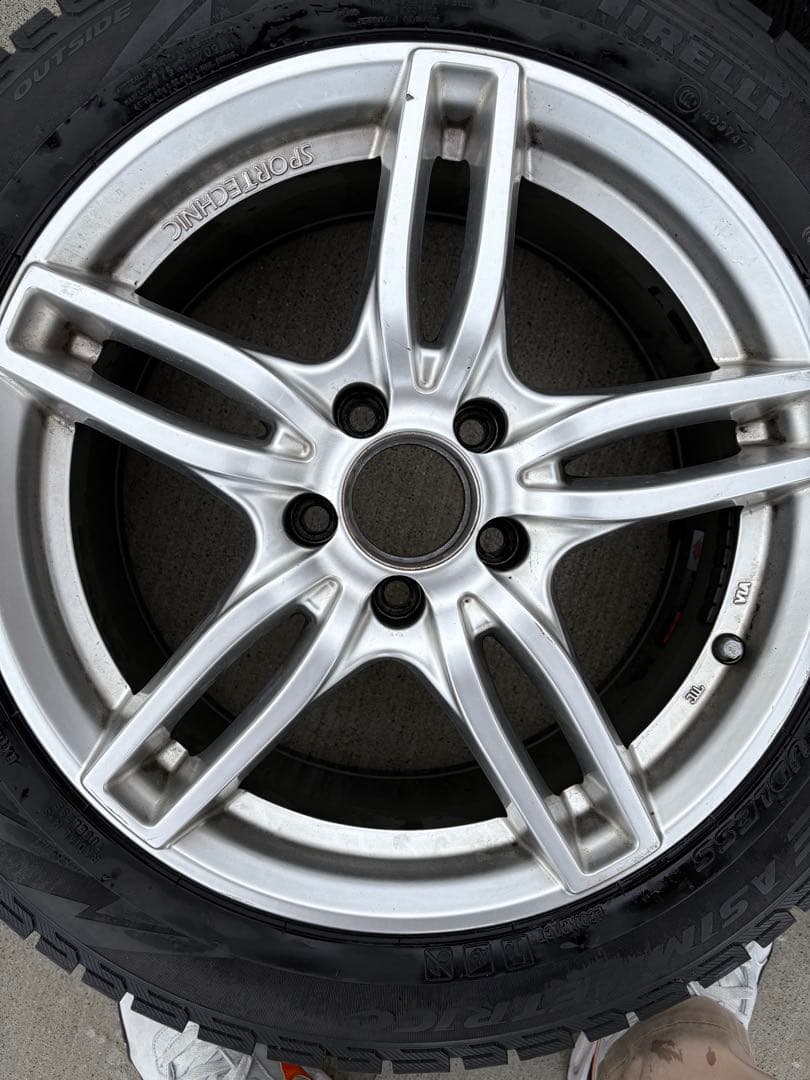 17インチアルミホイール　ベンツ　スタッドレス付き