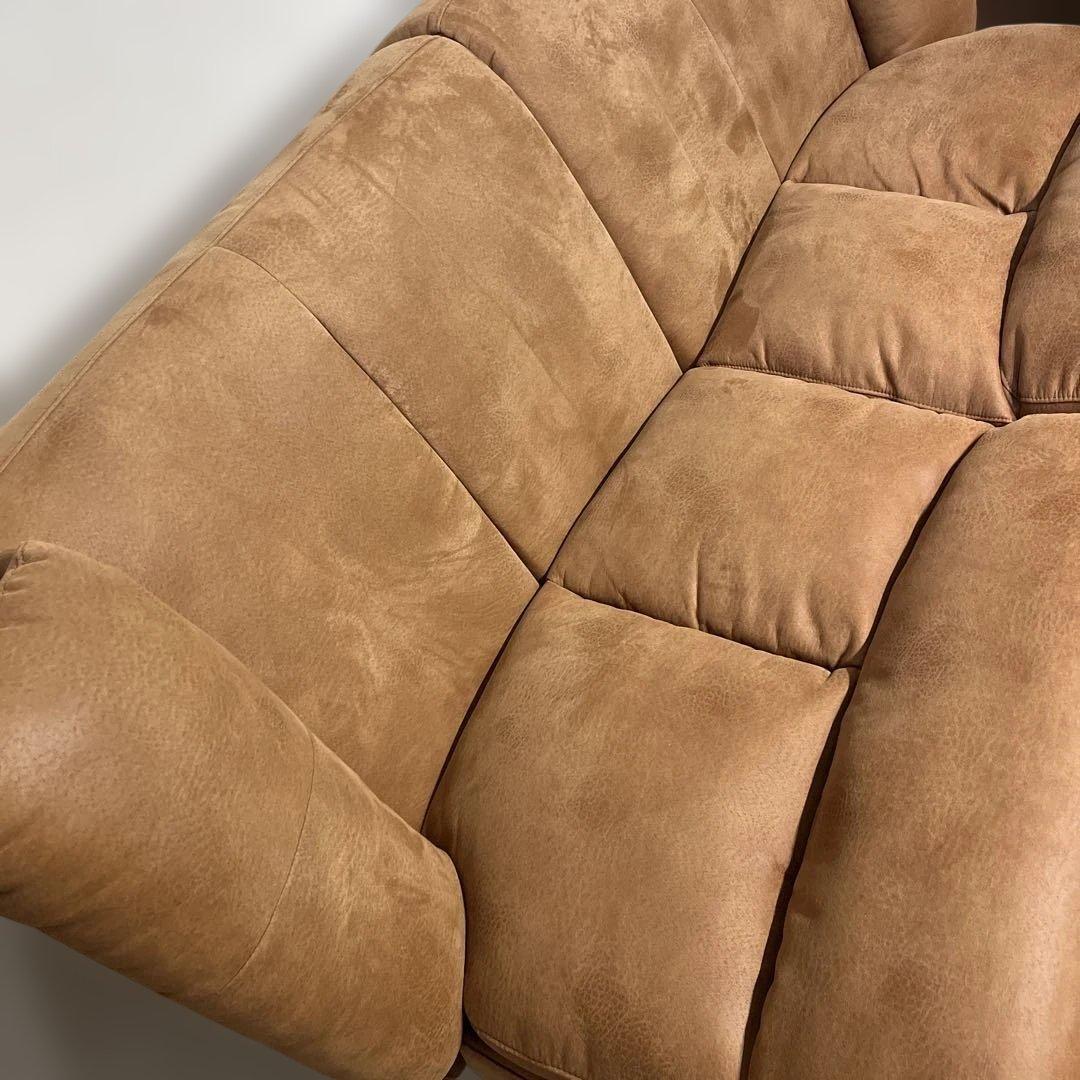 2人掛け電動リクライニングソファ