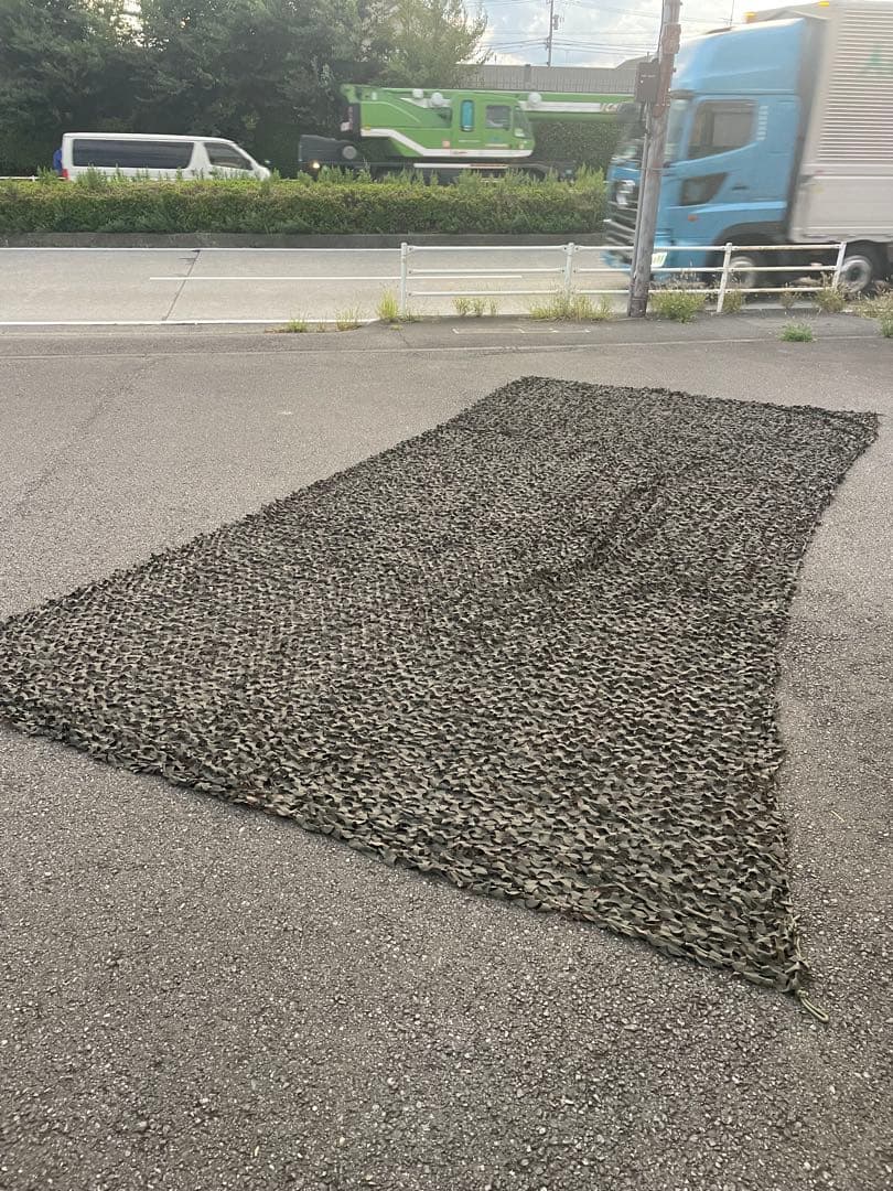 カモフラージュネット 偽装網 ウッドランド 6Mｘ3M