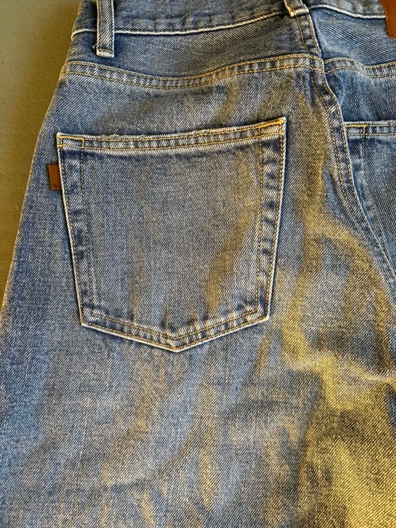 スピックアンドスパン　5 1/2 BAGGY DENIM