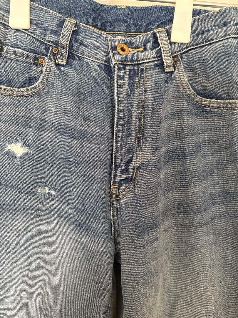 スピックアンドスパン　5 1/2 BAGGY DENIM