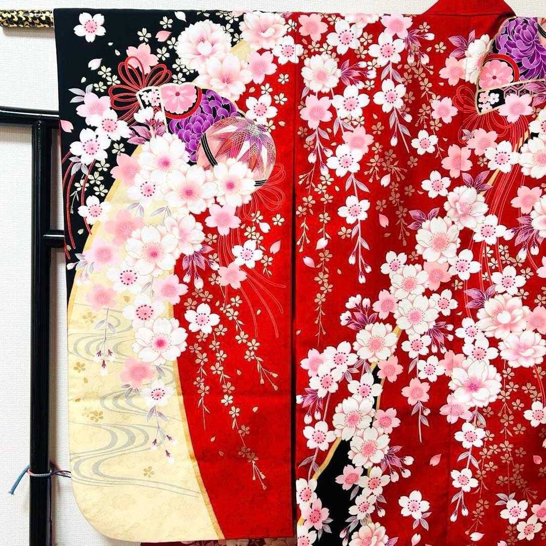 No.117 七五三　7歳 着物フルセット