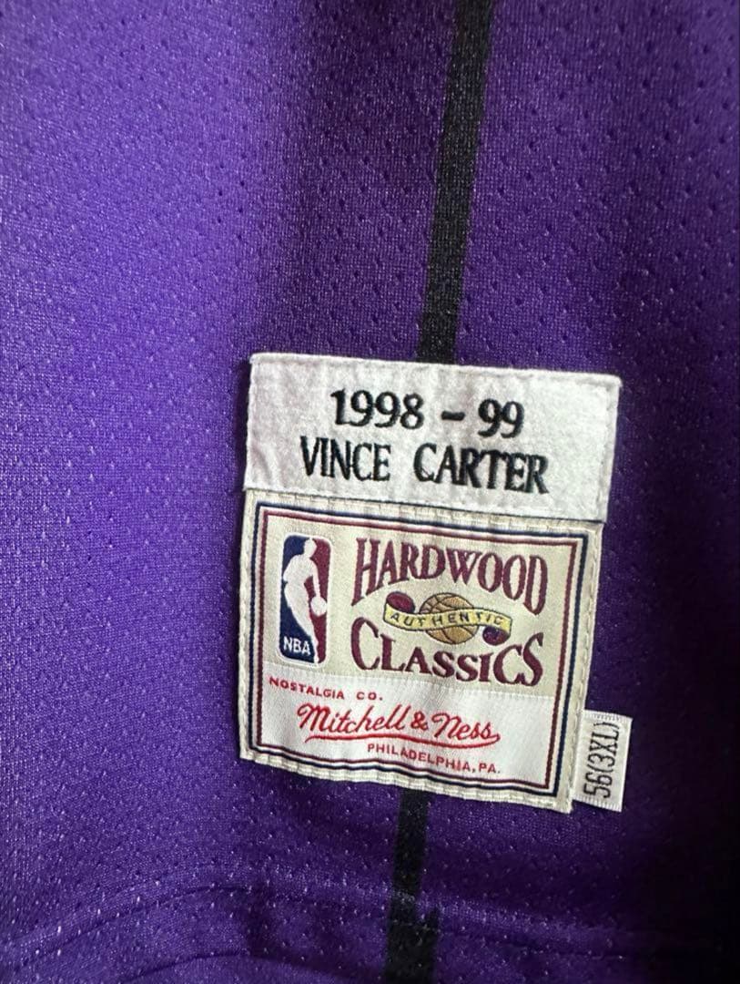 ビンスカーター トロントラプターズ ゲームシャツ ユニフォーム タンクトップ