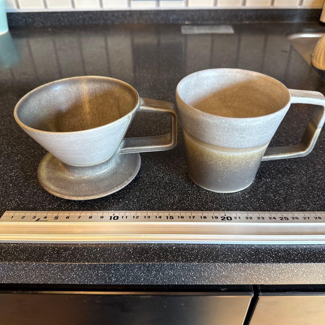 池田優子　コーヒーカップ　ドリッパー　セット