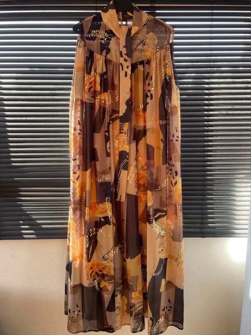 ワンピース ameri vintage EMILIE GATHER DRESS/M