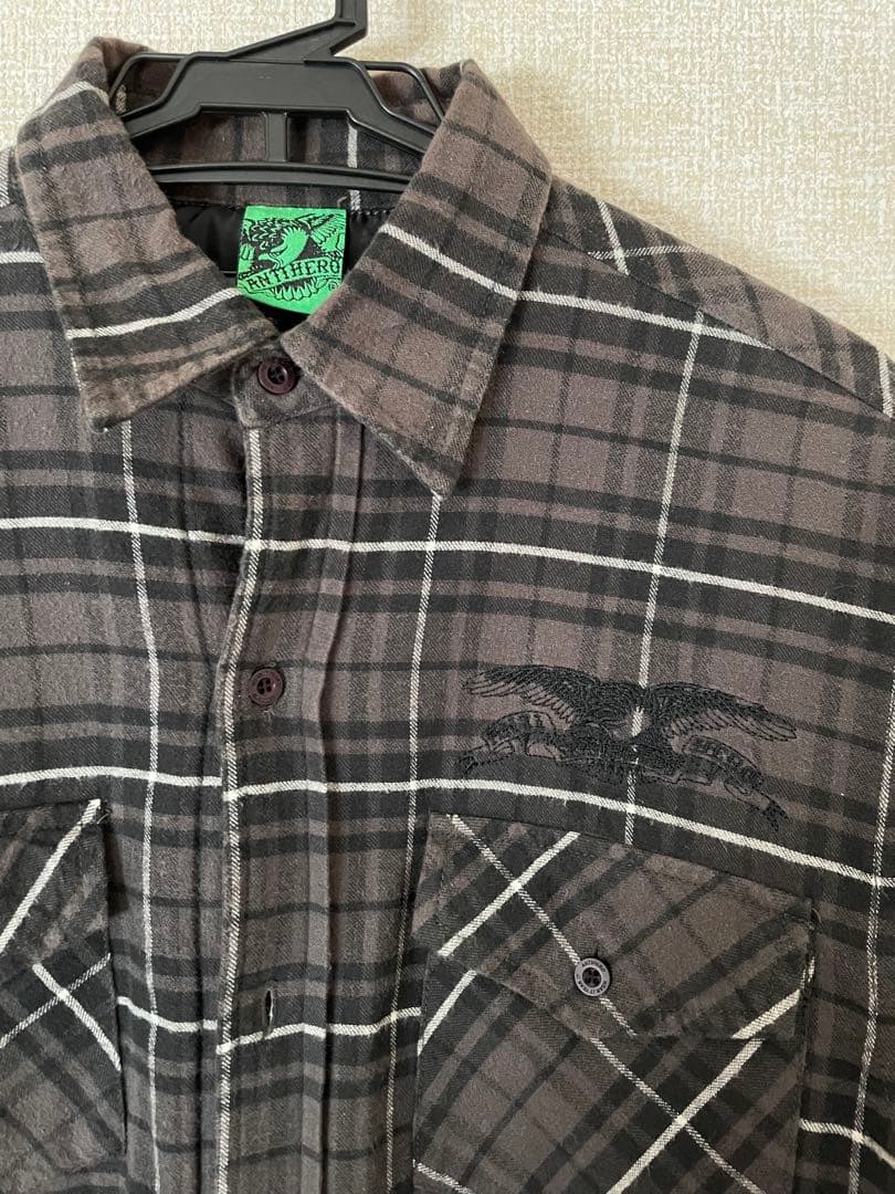 希少 Anti Hero 00's ネルシャツ ジャケット アンタイヒーロー