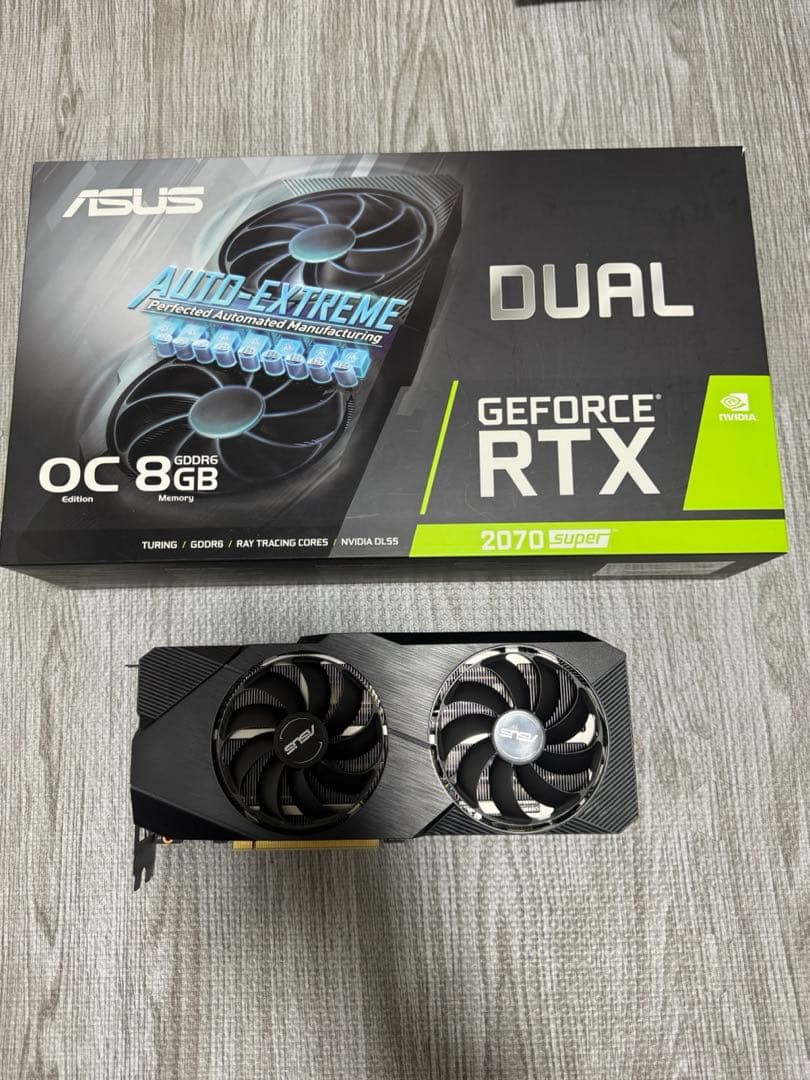 グラフィックボード・グラボ・ビデオカード ASUS GeForce RTX 2070 Super OC 8GB