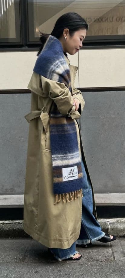 美品　大特価‼　Drawing Numbers トレンチコート