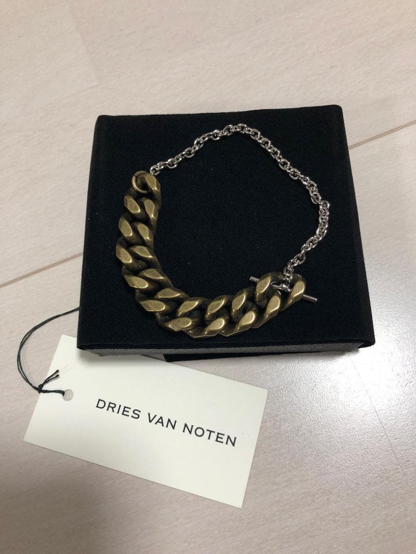 新品 DRIES VAN NOTEN 24AW チェーン ブレスレット S