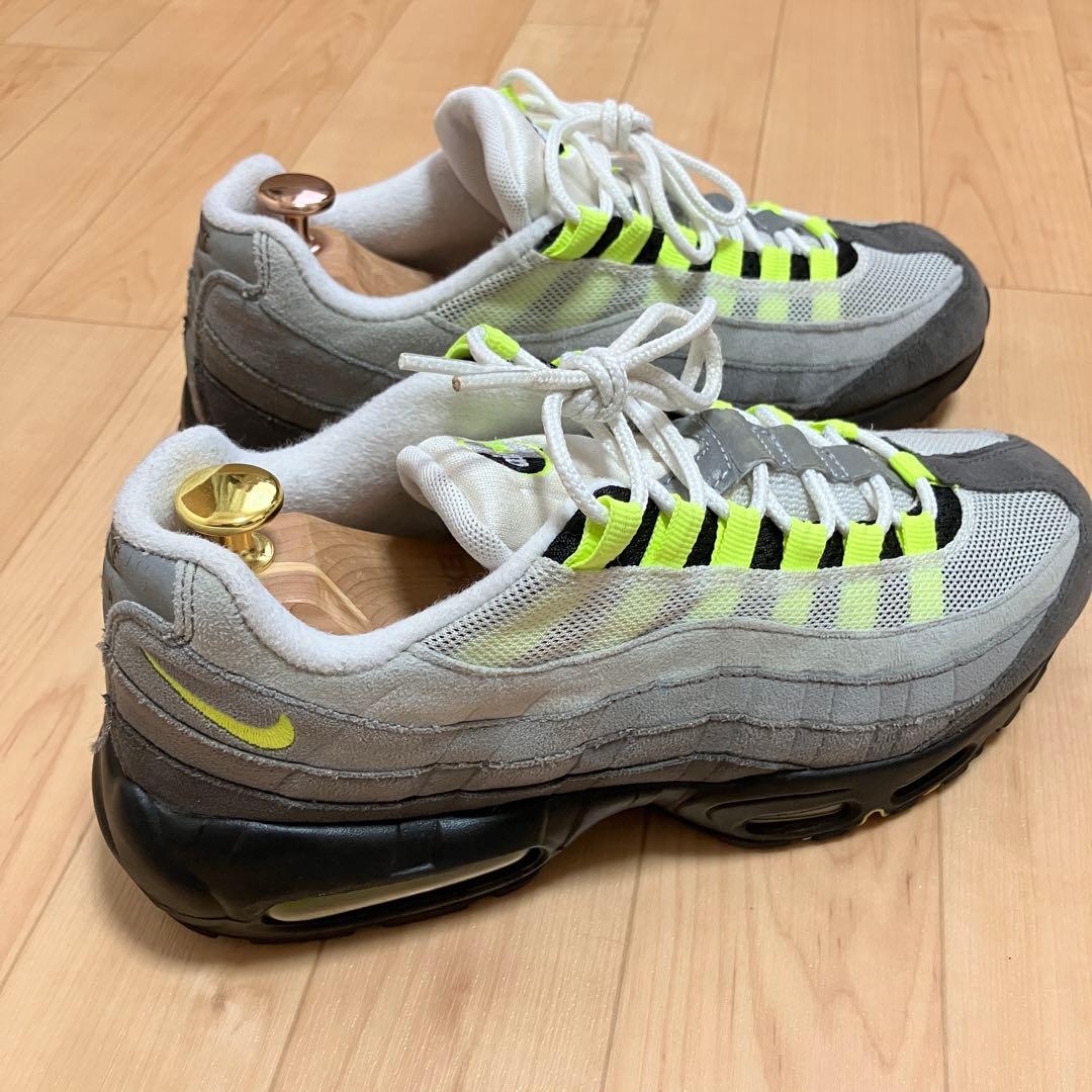 【極美品】NIKE ナイキ エアマックス95 イエローグラデ 26cm 2018