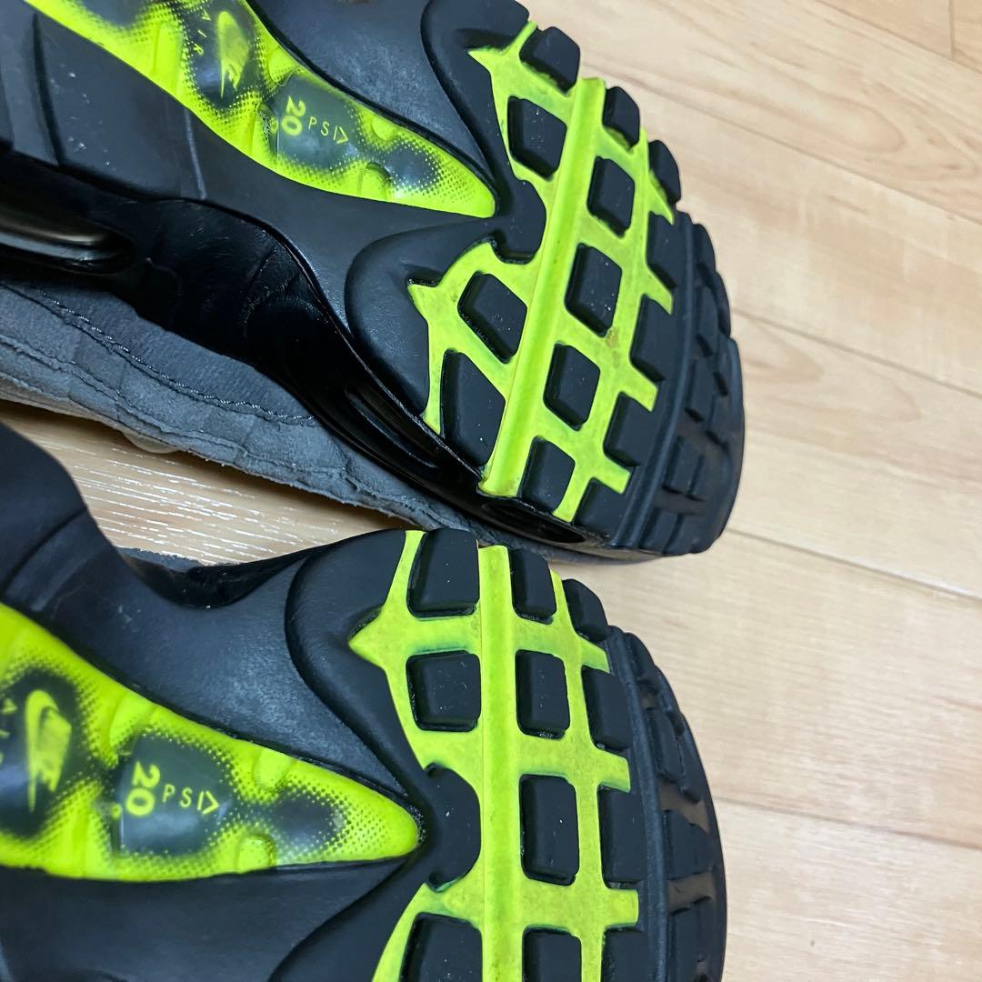 【極美品】NIKE ナイキ エアマックス95 イエローグラデ 26cm 2018