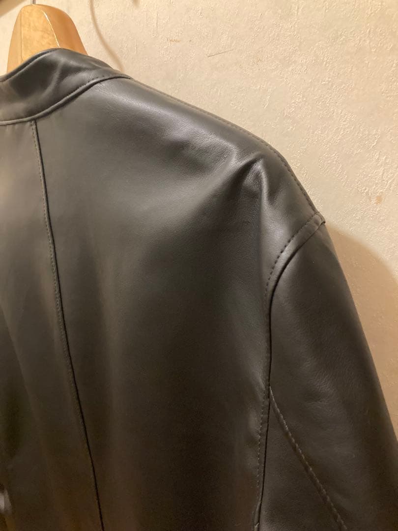 チャス様⭐︎ 美品　BEAMS HEART シングルライダースジャケット XL