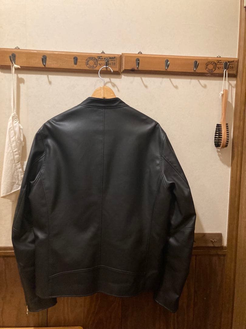 チャス様⭐︎ 美品　BEAMS HEART シングルライダースジャケット XL