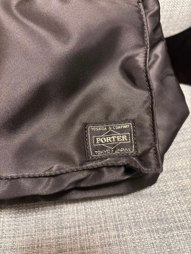 未使用品 ポーター　タンカーバック　黒　　極美品 PORTER