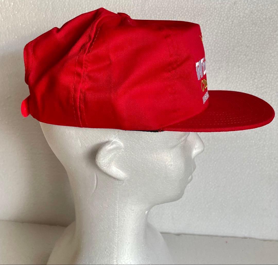 90年代 Winston RacingヴィンテージキャップUSA製デッドストック