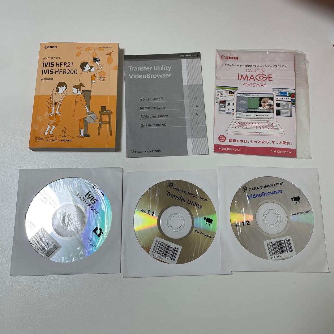 Canon デジタルビデオカメラ iVIS HF R21