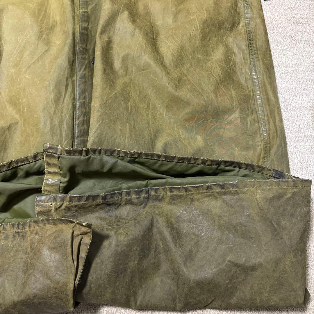 80s Barbour Burghrey オイルドジャケット　42