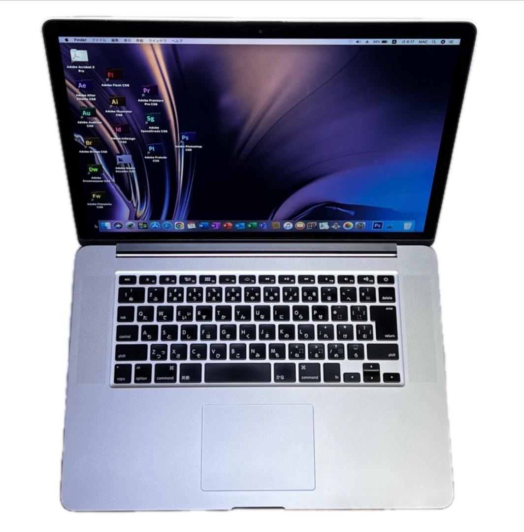 ダブルOS♪〜Mac & Windows 15インチ【CS6 / Office】