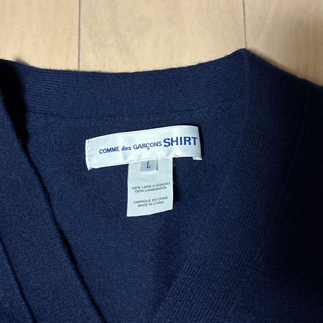 コムデギャルソンシャツ　カーディガン