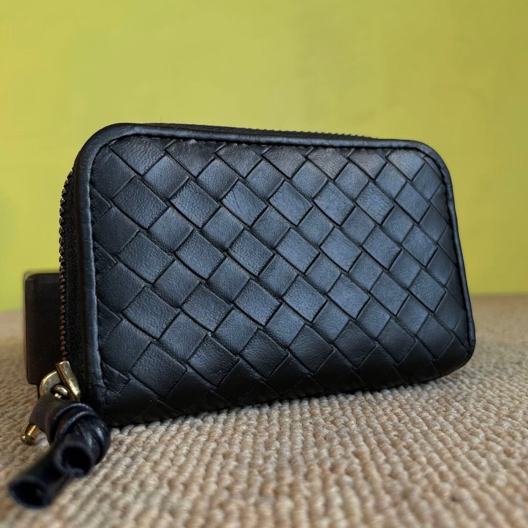 正規品⭐️美品⭐️BOTTEGA VENETA 男女 財布　ボッテガ　ラウンド