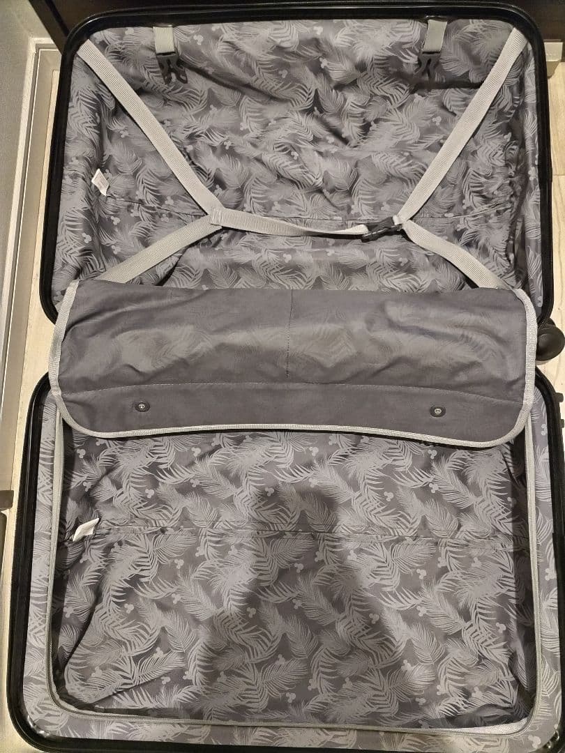 ACE×ミッキーマウス　キャリーケース 81L 　ブラック　TSAダイヤルロック