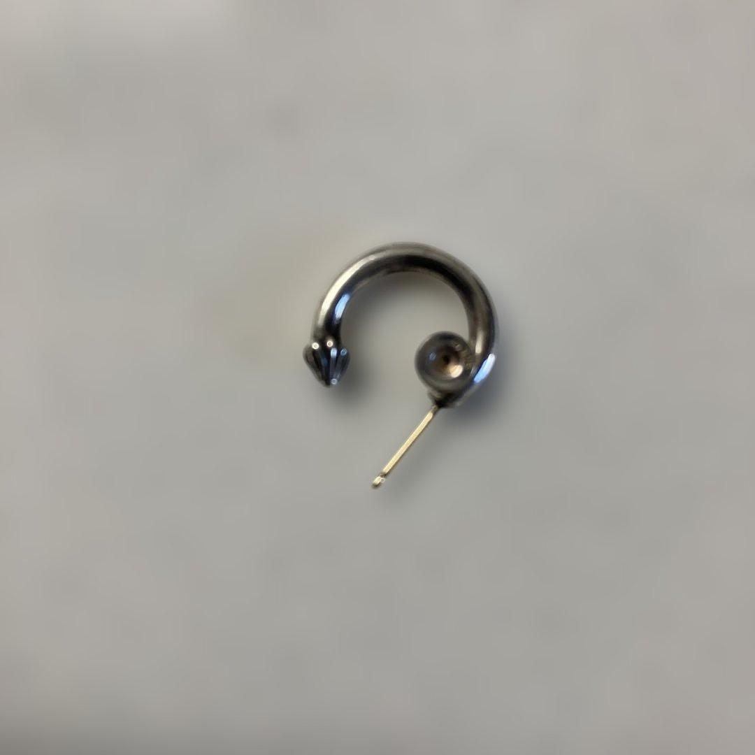 クロムハーツ　フープピアス　片耳
