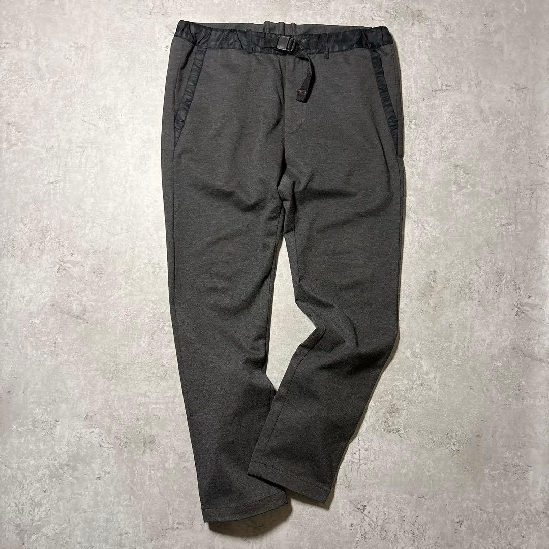 BRIEFING × WILL LOUNGE イージーパンツ L チャコールグレ