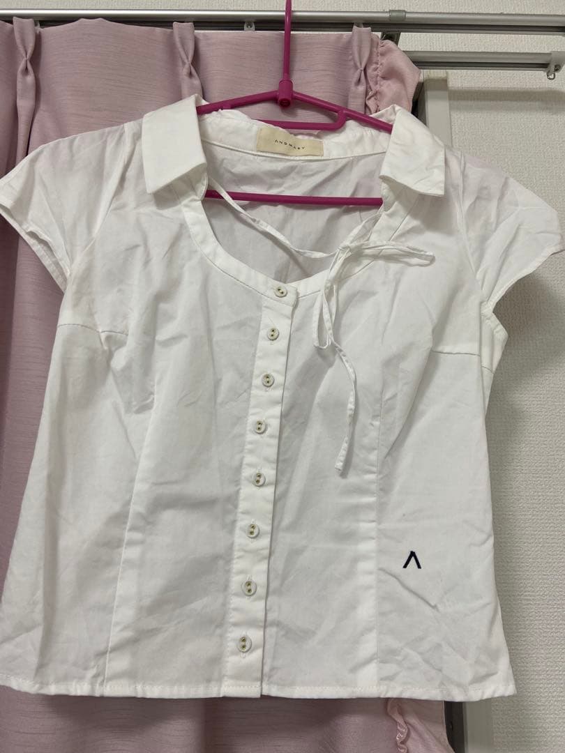 andmary Betty layered dress シャツのみ