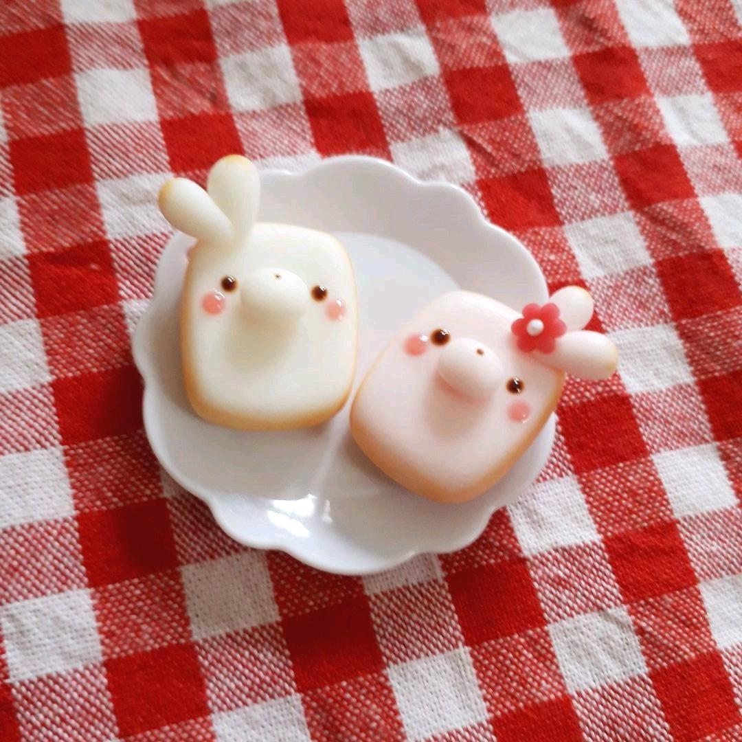 うさぎさん♡トースト