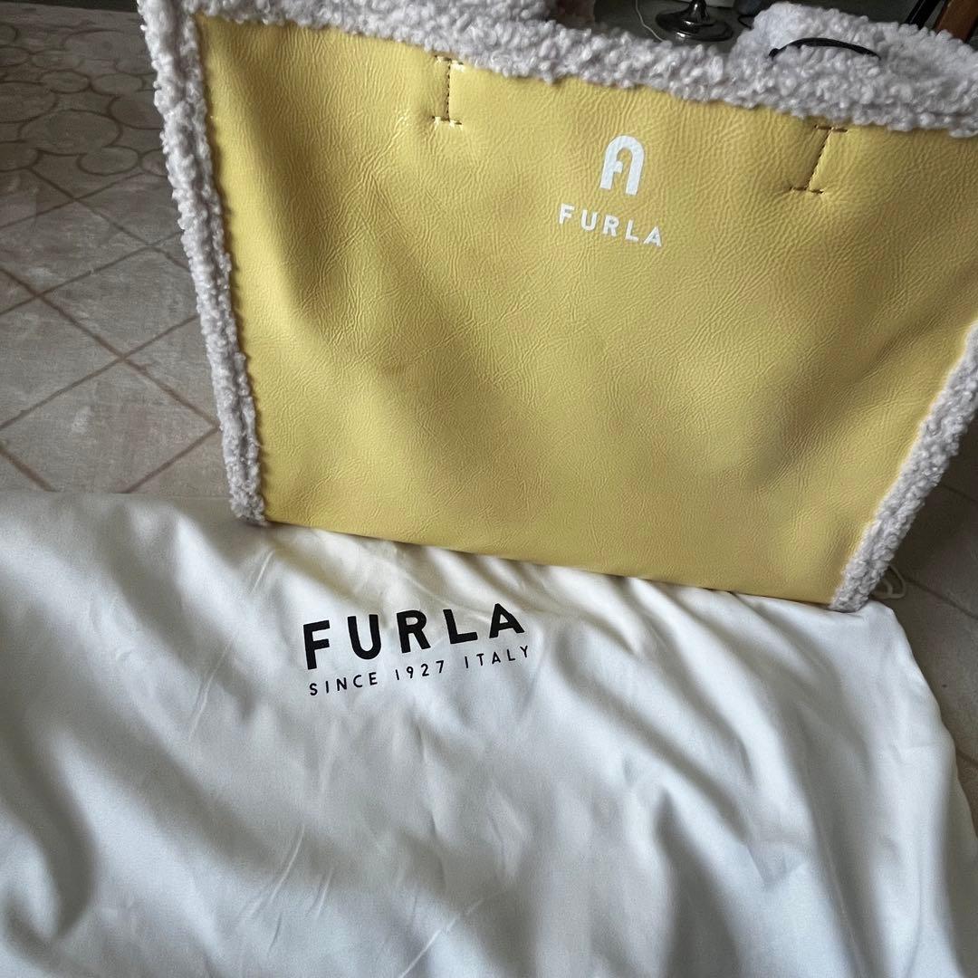【新品未使用】フルラ　FURLA 　A4 トートバッグ　オポチュニティ　ボア