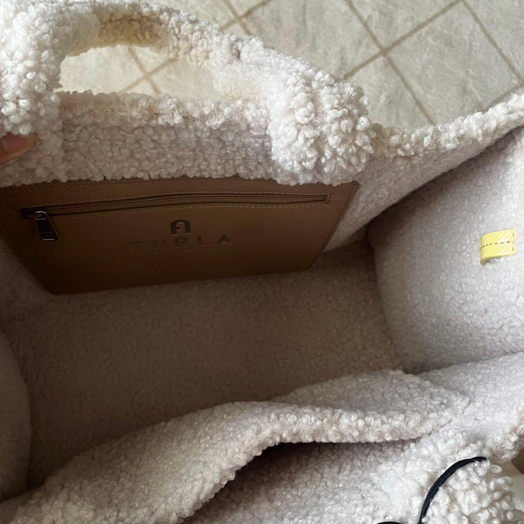 【新品未使用】フルラ　FURLA 　A4 トートバッグ　オポチュニティ　ボア