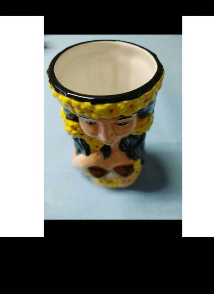 フラガール花瓶　ハワイ　HAWAII　ハワイ雑貨