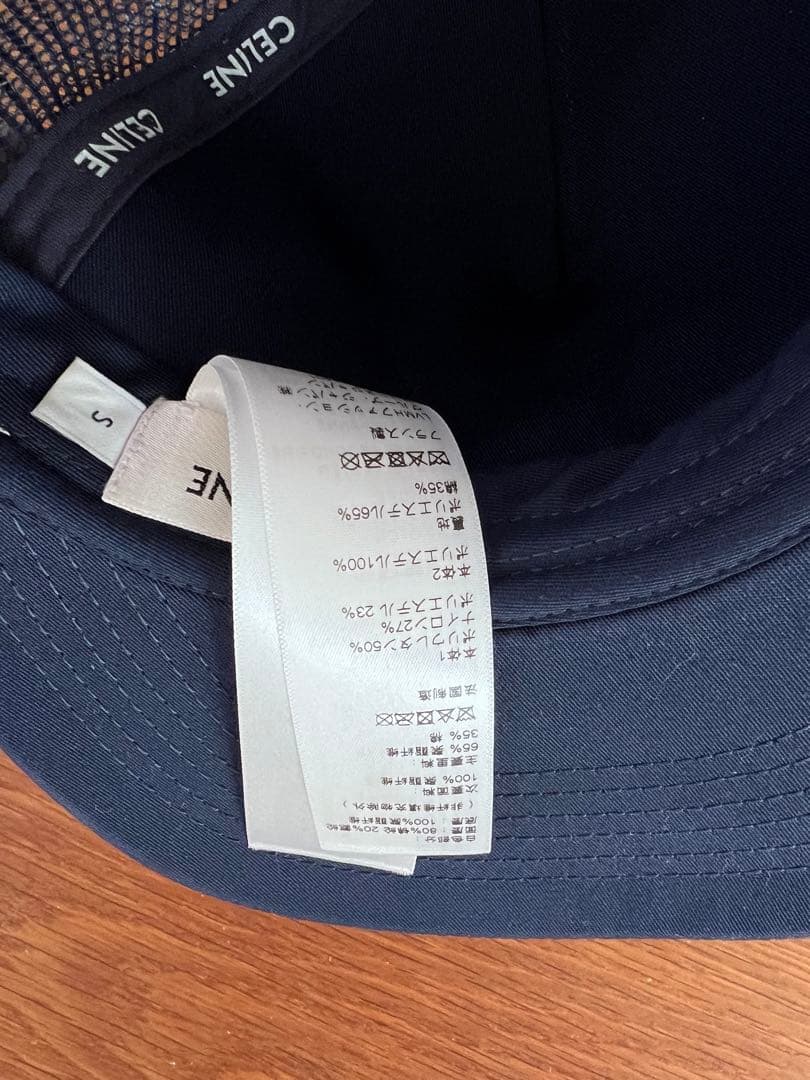 セリーヌ　celine トリオンフ　新品未使用　キャップ ホワイト