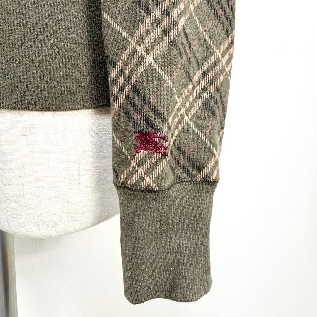 y2k❤️ BURBERRY BLUE LABEL 総柄 ダブルジップジャージ