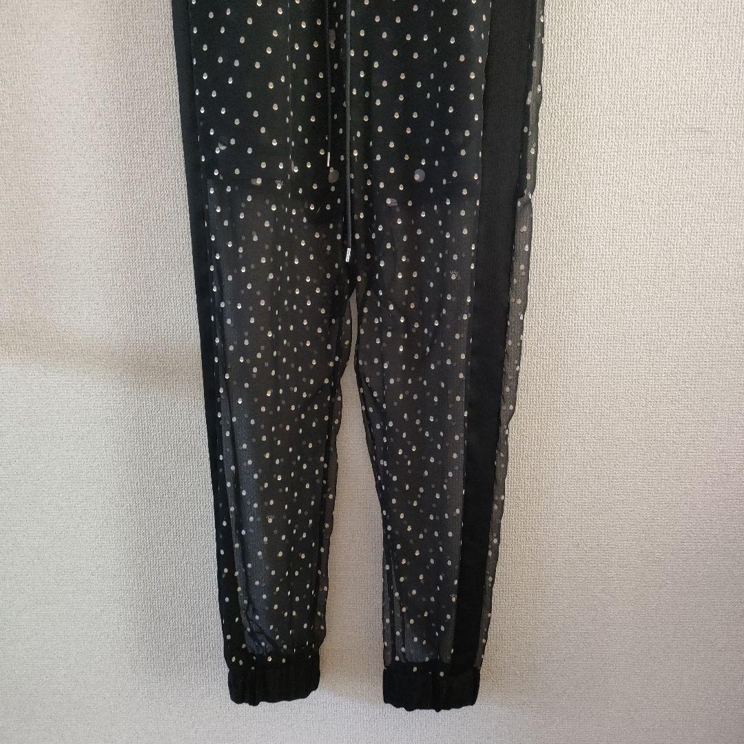 sacai サカイ　ポルカドット　オールインワン