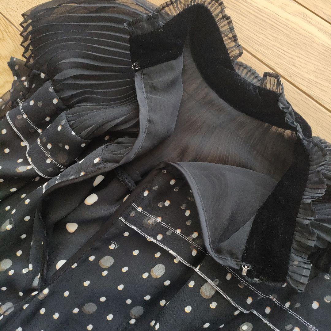 sacai サカイ　ポルカドット　オールインワン