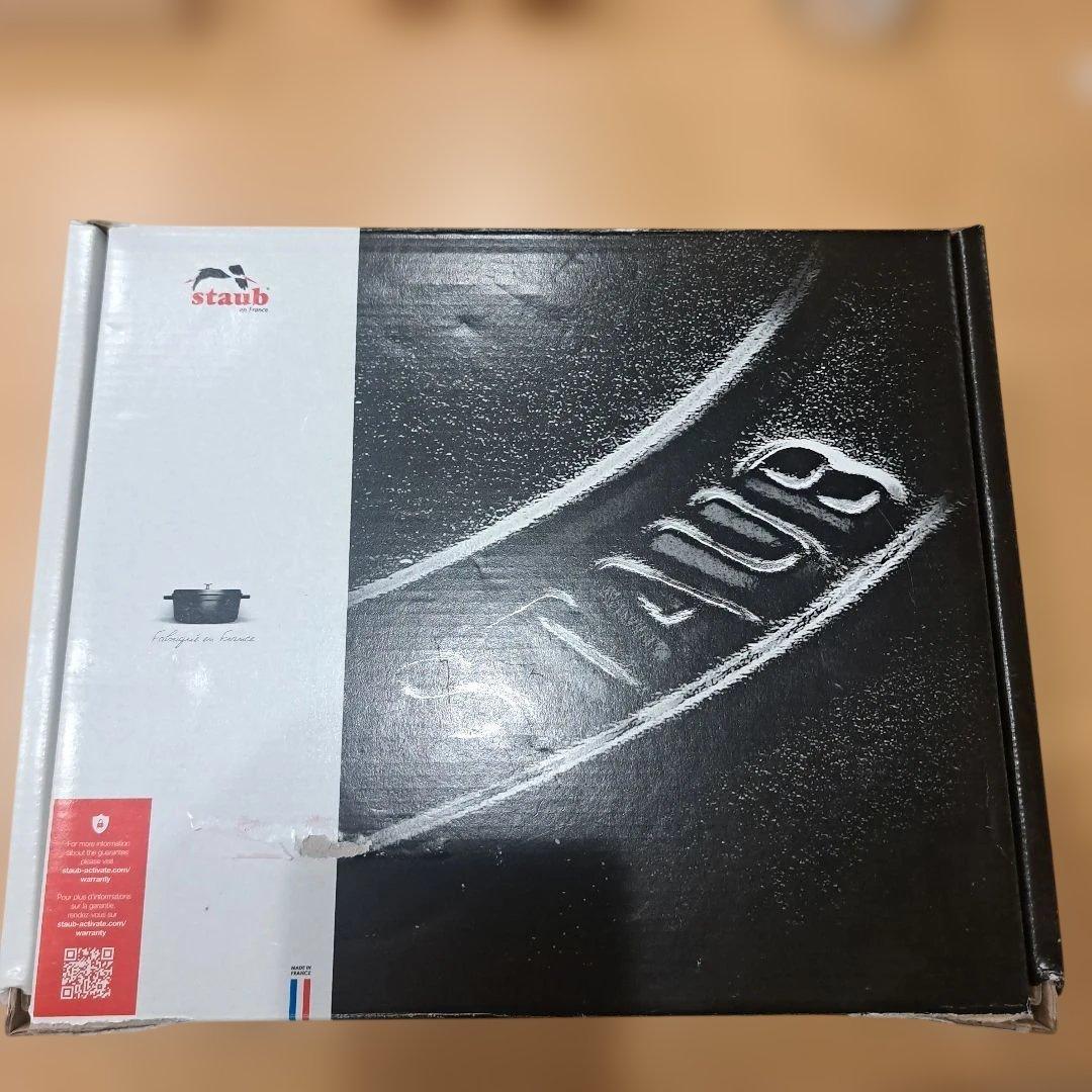 【staub : 新品・未使用】 ピコ・ココット　オポール 23cm 　チェリー