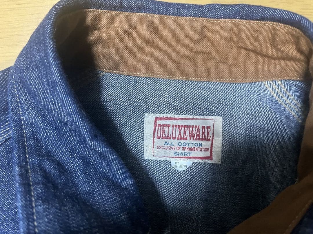 DELUXEWARE デニムシャツ 7640