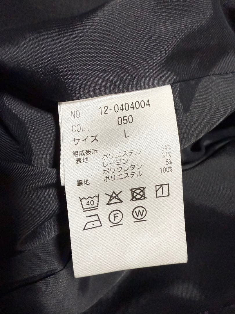 PLST スーツセットアップ　ウォームリザーブジャケット　パンツ　ブラック