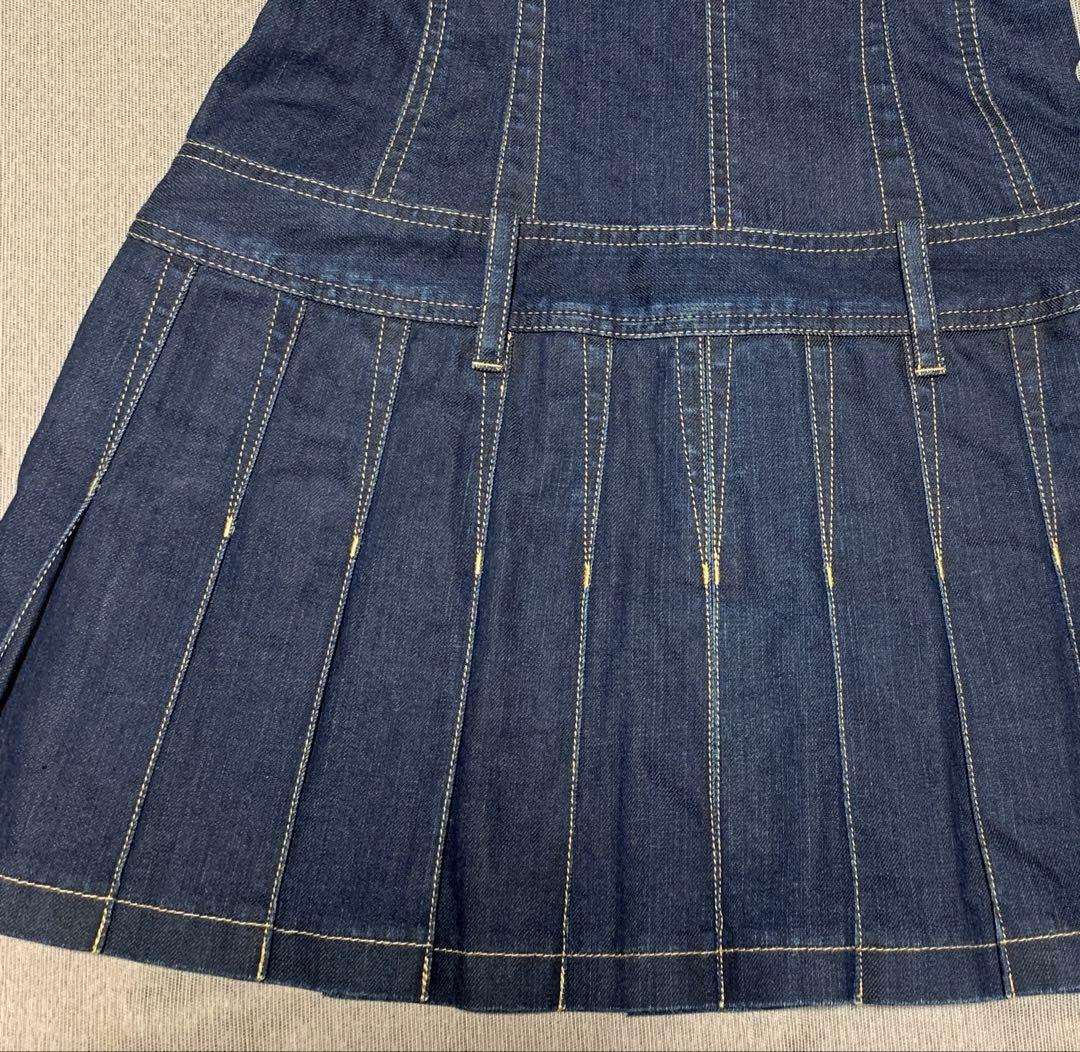 BURBERRY BLUE LABEL デニムジャンパースカート 三陽商会 38