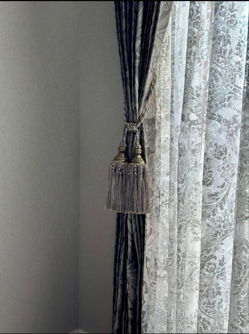 sale◆ウィリアム・モリス　ピュアモリス　麻ドレープカーテン