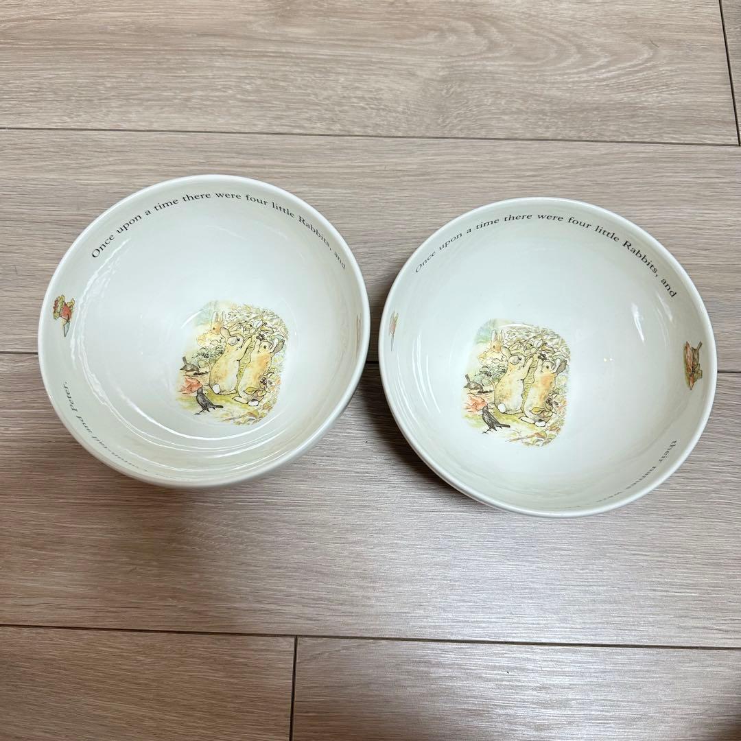 ウエッジウッド  ピーターラビット 陶器 ボウル どんぶり鉢