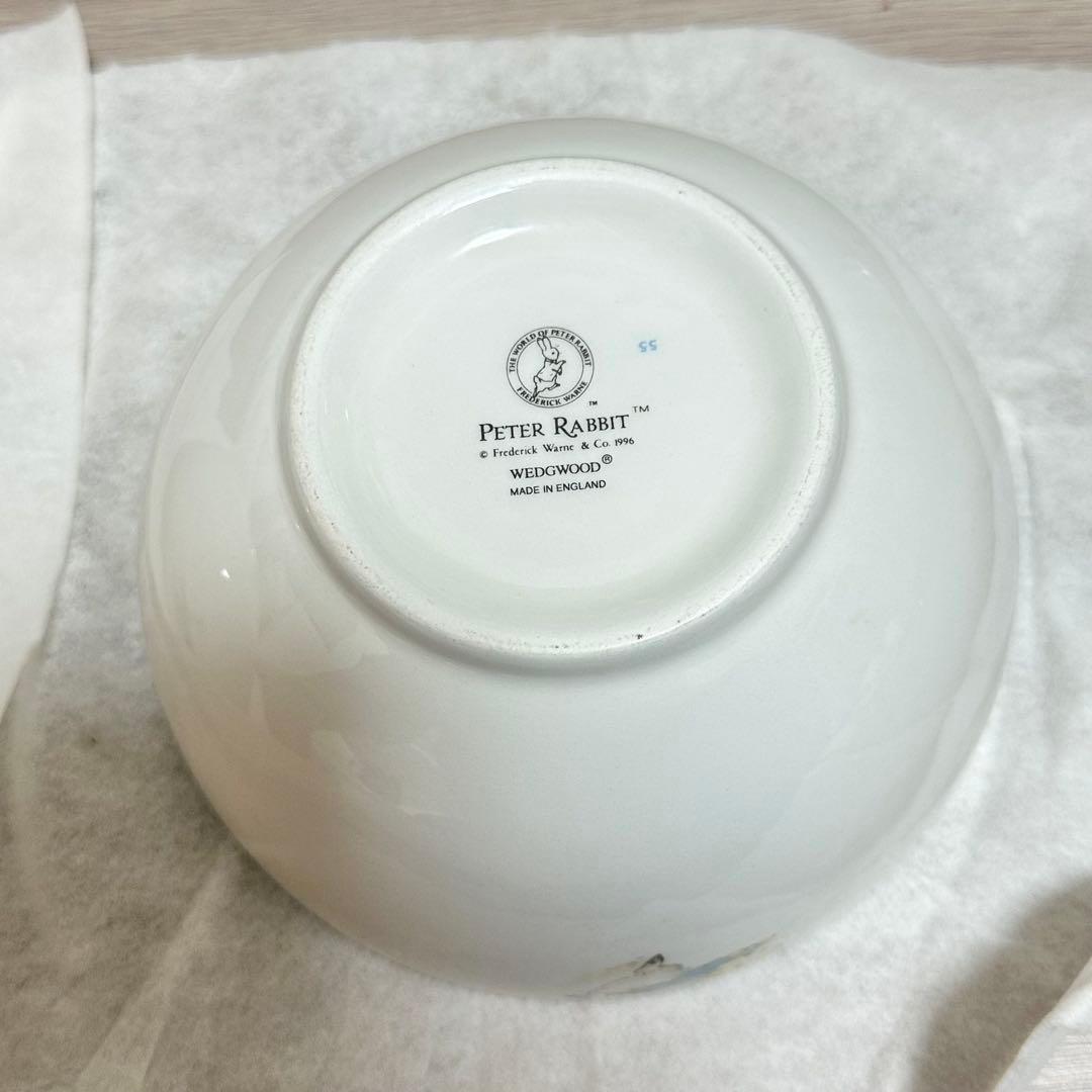 ウエッジウッド  ピーターラビット 陶器 ボウル どんぶり鉢