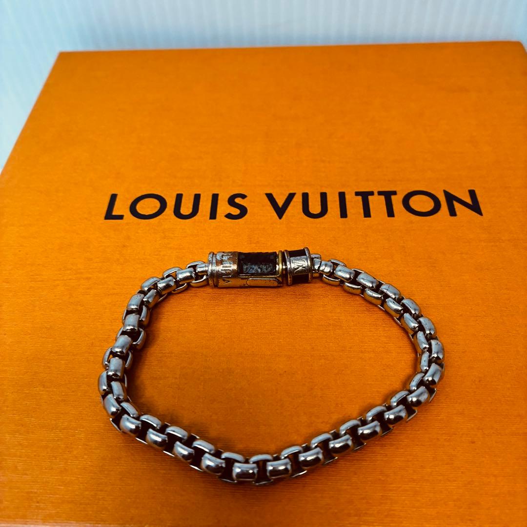 LOUIS VUITTONブレスレット チェーンモノグラムエクリプスM62592