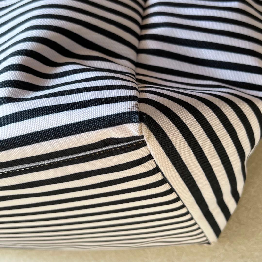 PEARLY GATES ロッカーバッグ　ストライプ　トートバッグ