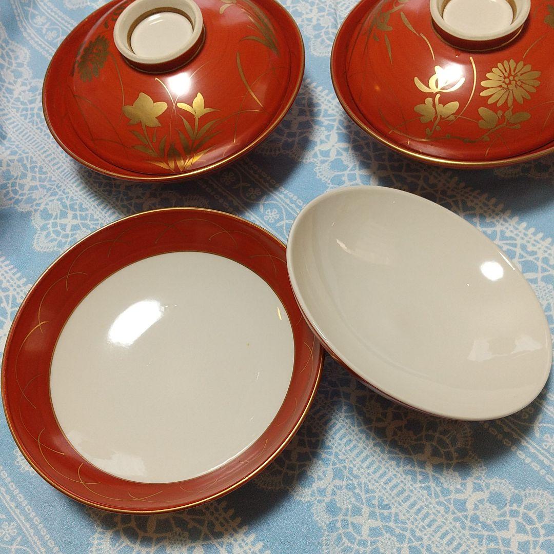 蓋向付   和食器     骨むし  3 客