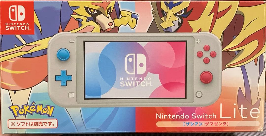 Nintendo Switch Lite ポケモンデザイン ザシアン・ザマゼンタ