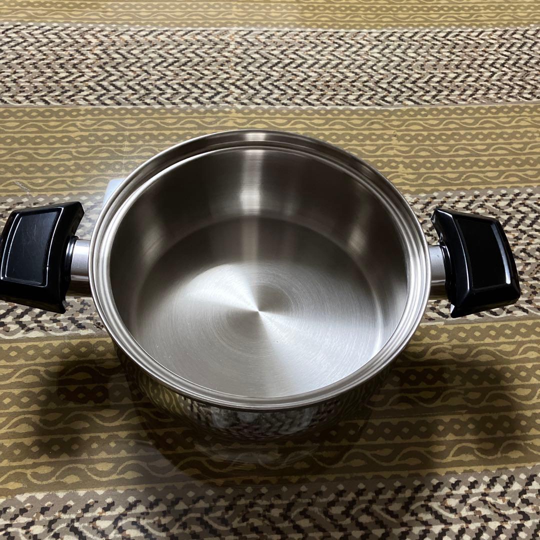  Queen 両手鍋 ステンレス製