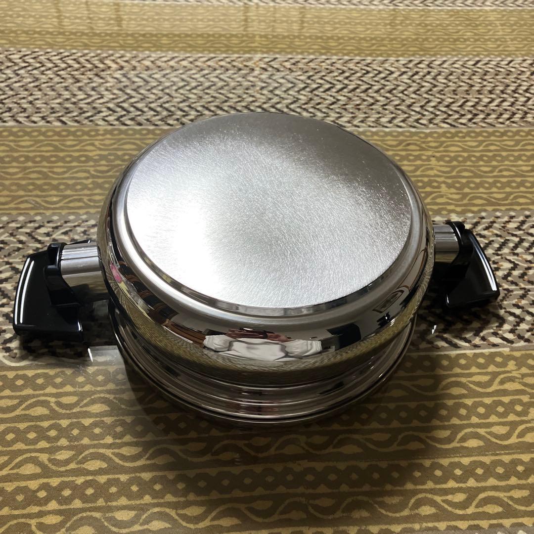  Queen 両手鍋 ステンレス製