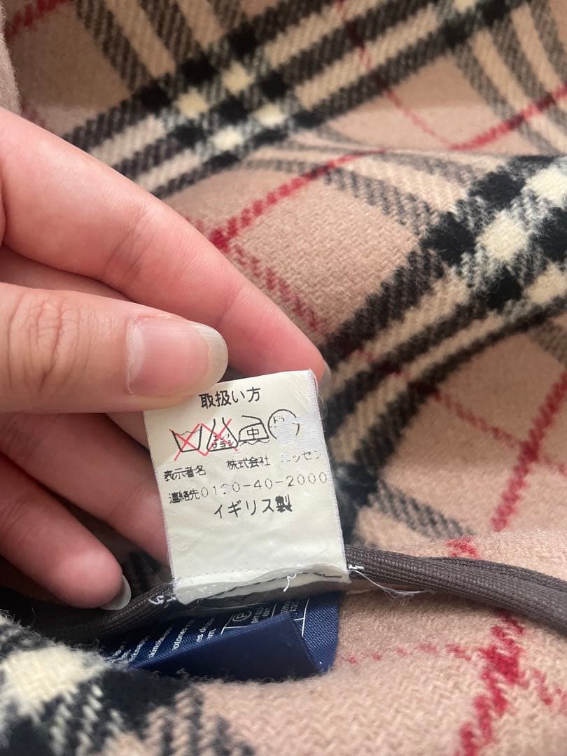 バーバリーイギリス製 ダッフルコートBURBERRY LONDON